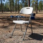 Silla Plástica Plegable Reforzada Camping Jardin 150kg - Imagen 6