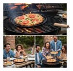 Parri Pizza Sue Parrilla Asadera 34cm C/ Mango Alta Calidad - Imagen 2