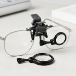 Visor Clip Ajustable Lupas 5x Y 8x Para Lentes De Aumento - Imagen 4