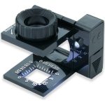 Lupa Plegable Portatil Con Luz Led 11,5x Aumentos Carson