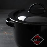 Cacerola Sue 20 Dos Asas Con Tapa Esmaltada Guiso - Imagen 8