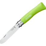 Navaja Opinel N.7 Acero Inoxidable Punta Redonda Verde