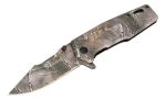Navaja Tactica Militar Otoño Camuflada Full Metal Camping