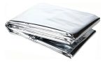 Manta Térmica Aluminizada Emergencia Supervivencia 1.6x2.10m