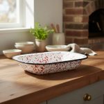 Fuente Honda 32 Cm Sue Enlozada Para Horno Esmaltado