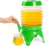 Bidon Dispensador 3.5 L Plegable Retractil Para Camping - Imagen 2