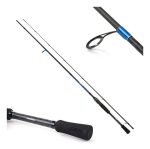 Caña Shimano Slx Saltwater Spinning 2.18m 1tramo 20-50 Lb Color Negro/azul - Imagen 2