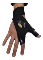 Guantes De Pesca Con Luz Para Encarnar Empatillar De Noche - Imagen 2