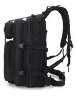 Mochila Táctica Militar 35lts Negra Gran Aventura - Imagen 8