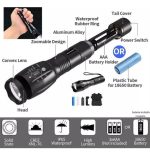 Linterna Led 10 W 300 Lumen Tactica Con Anilla Y Vinculador - Imagen 3