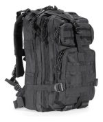 Mochila Táctica Militar 35lts Negra Gran Aventura - Imagen 4