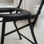 Silla Tipo Inodoro Acero Inoxidable Movilidad Ortopedia - Imagen 5