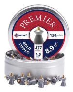 Chumbos Crosman Premier Punta Dorada 4,5 (.177) 150 Chumbos - Imagen 2