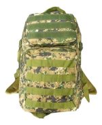 Mochila Táctica 55 Litros Pixelado Desierto Sistema Molle - Imagen 3