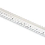 Lupa Regla Barra Carson Mr-20 1.5x 30cm Acrílica Centímetros Pulgadas