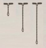 Rotor Largo Alambre X 10un Pesca Armado Bases