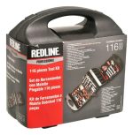 Kit De 116 Herramientas Manuales Con Maletin Plegable Redlin - Imagen 7