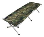 Catre Camuflado Plegable De Aluminio 90kg (190x64x42)