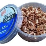 Chumbos Orbea Cohete Cobreado 5,5mm Lata 250 Unidades Caza