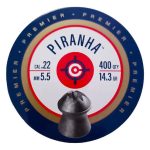 Chumbos Crosman Piraña 5.5 Mm Caza Liebres Zorros Nutrias