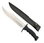 Cuchillo Muela Cuchilla Caza Español 95-221 Mm Vaina Cuero - Imagen 2