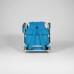 Silla Reposera Playa Con Mochila Bolsillo Plegable Térmica - Imagen 5
