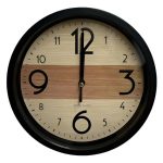 Reloj Pared Redondo 20cm Decoracion Hogar/oficina G-aventura