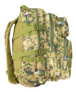 Mochila Táctica 55 Litros Pixelado Desierto Sistema Molle - Imagen 4