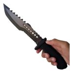 Cuchillo Columbia Supervivencia Con Pedernal Vaina Plastica