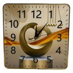 Reloj De Pared Cuadrado 30cm. Granaventura Decorativo