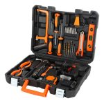 Kit De Taladro Inalámbrico Y Herramientas Manuales Bauker - Imagen 4