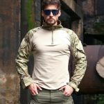 Uniforme De Combate / Remera Militar Camuflada De Cazadores - Imagen 8