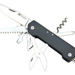 Navaja Multiuso Española Trento 9 Herramientas Obsidian