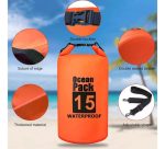 Bolso Estanco Impermeable 15 Lts Kayak Camping Uso Diario - Imagen 5