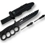 Cuchillo De Cocina Táctico Explorer Con Funda Y Accesorios