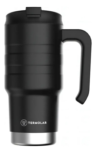 D_894091-MLU91946286440_092025-O.jpg Vaso Térmico Termolar Para Cafe Te Frio Calor Gris 590ml - Imagen 1