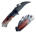 Cuchillo Navaja Tipo Karambit Semiautomático Tactico
