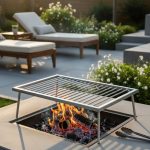 Parrillero Plegables Camping Galvanizado Inoxidable Asado - Imagen 5