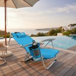 Silla Reposera Playa Con Mochila Bolsillo Plegable Térmica - Imagen 2