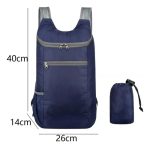 Mochila Bolso Portatil Plegable De 25 L Semi Impermeable - Imagen 12