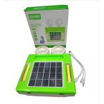 Luz Solar Con Ventilador Integrado Para Exterior