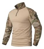 Uniforme De Combate / Remera Militar Camuflada De Cazadores - Imagen 2