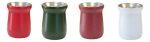 Mate Chico Con Doble Pared En Acero Inoxidable 160ml Comet
