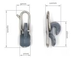 Bait Clip Pesca Surf Casting Ideal Para Lances Largos 10 Uni - Imagen 5
