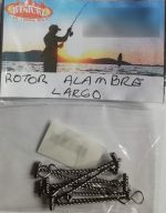 Rotor Largo Alambre X 10un Pesca Armado Bases - Imagen 2