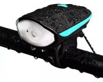 Luz Frontal Y Bocina Recargable Para Bicicleta Gran Aventura - Imagen 3