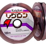 Tanza Nylon Monofilamento Raiglon 100mts 0.405mm Gris Niebla