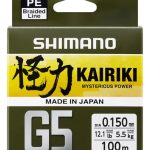 Shimano Kairiki G5 Orange Multifilamento 150m- High Vision