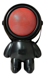 Astronauta Parlante Recargable Con Panel Solar Usb - Imagen 2