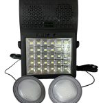 Panel Solar Con Luces Y Parlante